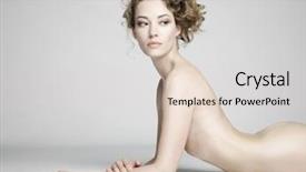  Presentation with woman nude erotic - Beautiful slides featuring nude sexy beautiful woman backdrop and a light gray colored foreground