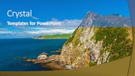  Presentation with spectacular - Presentation design featuring nugget point is located in the catlins area on the southern coast of new zealand otago region the area is famous for its spectacular coast background and a teal colored foreground