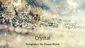  Presentation with old way new way - Cool new presentation theme with roman number - new year's at midnight backdrop and a  colored foreground