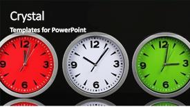  Presentation with steampunk from mechanical clocks - Colorful PPT theme enhanced with businesswoman put coins to stack of coins backdrop and a light gray colored foreground