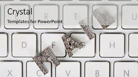  Presentation with debt management text - Colorful slides enhanced with buttons grey shadow numbers - text of 'mail' with working backdrop and a  colored foreground