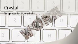  Presentation with keyboard - Colorful theme enhanced with buttons grey shadow numbers - text of 'work' with working backdrop and a  colored foreground