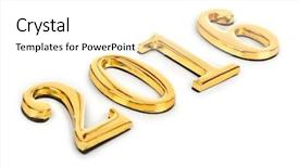  Presentation with 2018 goals text on white - Amazing slide set having numbers 2016 isolated on white backdrop and a white colored foreground