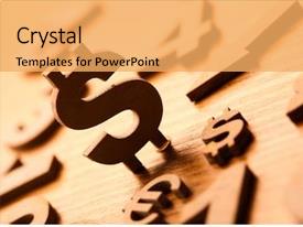 Numbers And Currency Symbols PPT template 15 | CrystalGraphics