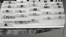  Presentation with business communications - Audience pleasing PPT layouts consisting of numbers list - business cards indexed for communications backdrop and a light gray colored foreground