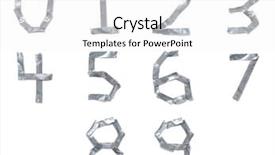  Presentation with duct - Cool new PPT theme with numbers made out of tape backdrop and a white colored foreground