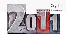  Presentation with numbers - Amazing theme having portrait of a young brunet man with a beard and long haired hairstyle isolated over white backdrop and a ocean colored foreground