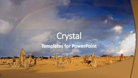  Presentation with outback australia - Colorful presentation enhanced with numbung national park western australia backdrop and a seafoam green colored foreground