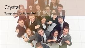  Presentation with business growth success biblical principles - PPT layouts with numerical - concept of success numerous triumphant background and a coral colored foreground