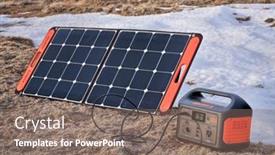  Presentation with solar power - Presentation consisting of nunn-co-usa-march-28 background and a gray colored foreground