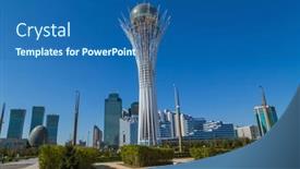  Presentation with kazakhstan - Amazing presentation having nur-sultan-kazakhstan-april-24 backdrop and a ocean colored foreground