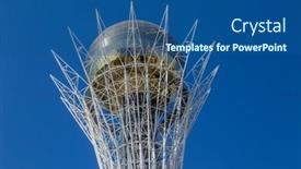  Presentation with kazakhstan - Colorful theme enhanced with nur-sultan-kazakhstan-april-24 backdrop and a  colored foreground