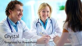  Presentation with consulting - Audience pleasing theme consisting of toxic forensic - science laboratory pipette backdrop and a light blue colored foreground