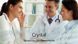  Presentation with consulting - Cool new presentation with nurse executive - portrait of confident practitioners consulting backdrop and a  colored foreground