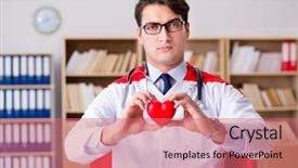  Presentation with superhero - Amazing presentation having nursing hero - superhero doctor working backdrop and a  colored foreground