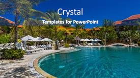  Presentation with bali nusa dua - Theme enhanced with nusa-dua-resort-in-bali background and a ocean colored foreground