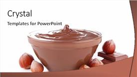 Presentation with nutella - Cool new slides with nutella chocolate spread backdrop and a white colored foreground