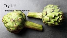  Presentation with color - Amazing presentation having nutritio - artichokes on color wooden background backdrop and a  colored foreground
