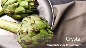  Presentation with occasion color india festival - Audience pleasing presentation consisting of nutritio - artichokes on color wooden background backdrop and a  colored foreground
