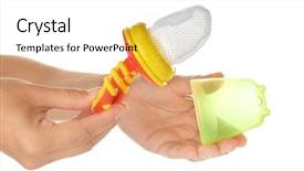  Presentation with baby in womb - Amazing slide set having woman holding baby's nibbler backdrop and a  colored foreground