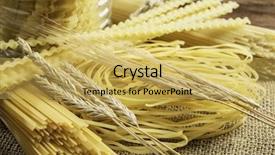  Presentation with macaroni - Audience pleasing PPT layouts consisting of nutrition 3d - close of uncooked macaroni mixed backdrop and a  colored foreground