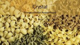  Presentation with macaroni - Beautiful slides featuring nutrition 3d - close of uncooked macaroni mixed backdrop and a  colored foreground