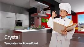  Presentation with nutrition - Colorful PPT layouts enhanced with nutrition 3d - cute young boy dressed backdrop and a violet colored foreground