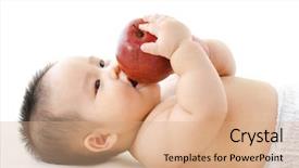  Presentation with mother baby asian breastfeeding - Colorful PPT layouts enhanced with shipping - transport summertime vacation in wellington backdrop and a light blue colored foreground.