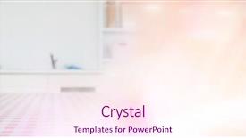  Presentation with cupcake - Amazing slide deck having nutrition transitions - cupcake in kitchen transition backdrop and a  colored foreground