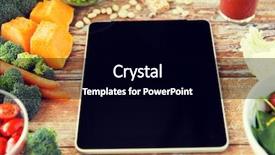  Presentation with weigh loss - Presentation with nutrtion app - healthy eating dieting slimming background and a black colored foreground