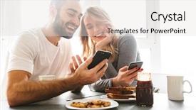  Presentation with mobile phones and hospital - Audience pleasing PPT layouts consisting of nutrtion app - image of amazing young loving backdrop and a light gray colored foreground