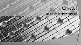  Presentation with nuts - Presentation theme with nuts in a row abstract background and a light gray colored foreground