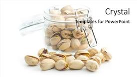  Presentation with pistachio texture nuts green fresh - Amazing slide set having nutshell - pistachio nuts in jar isolated backdrop and a white colored foreground