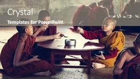  Presentation with february - Slides with nyaungshwe-myanmar-feb-2-young background and a mint green colored foreground