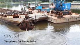 Presentation with dredging - Audience pleasing slide deck consisting of nymburk-czech-republic-september-20 backdrop and a lemonade colored foreground