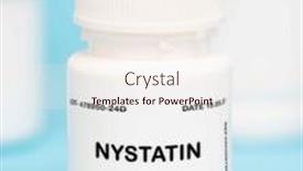  Presentation with skin infection - Presentation consisting of nystatin-is-an-antifungal-medication background and a sky blue colored foreground