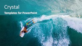  Presentation with ocean wave - 