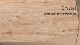  Presentation with wood texture - Amazing presentation theme having oak - wood closeup texture background backdrop and a coral colored foreground