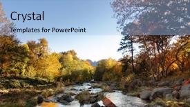  Presentation with oak - Theme consisting of  background and a  colored foreground