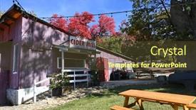  Presentation with cider - Cool new PPT layouts with oak-glen-california-10-oct backdrop and a tawny brown colored foreground