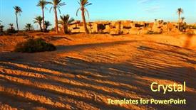 Presentation with sahara - Presentation theme having trad - wedding ceremony at the tropical background and a gray colored foreground
