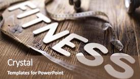  Presentation with fitness - Amazing PPT theme having planets - solar system - mars it backdrop and a wine colored foreground.