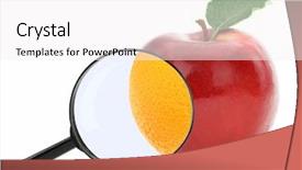  Presentation with diet - Theme featuring obesity surgery - diet concept fruits against cellulite background and a white colored foreground