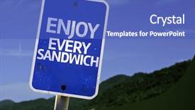  Presentation with obesity - Theme with obesity united states - enjoy every sandwich sign background and a teal colored foreground