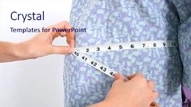  Presentation with obgyn - PPT theme consisting of prairie - mountain goat grazing in meadow background and a  colored foreground.