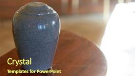  Presentation with funeral - Audience pleasing slide deck consisting of obituary - funeral and mourning concept backdrop and a tawny brown colored foreground