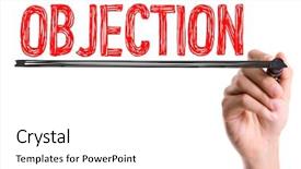 Presentation with marker - Beautiful theme featuring objections - hand with marker writing backdrop and a white colored foreground