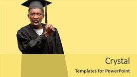  Presentation with black women student - Presentation theme enhanced with objections successes - young african graduate student black background and a  colored foreground