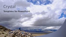  Presentation with spirits - PPT layouts with obo-a-place-of-worship background and a light blue colored foreground