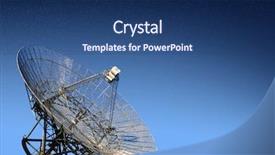  Presentation with stars universe - Colorful theme enhanced with observatory aimed at the stars backdrop and a ocean colored foreground